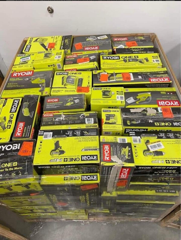 Ryobi wholesale pallets